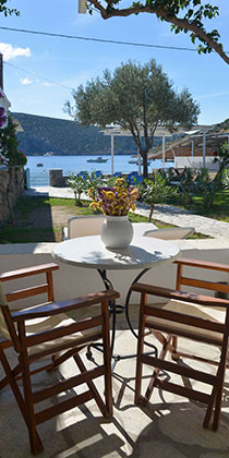 Balcony with sea view