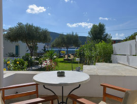 Balcony with sea view