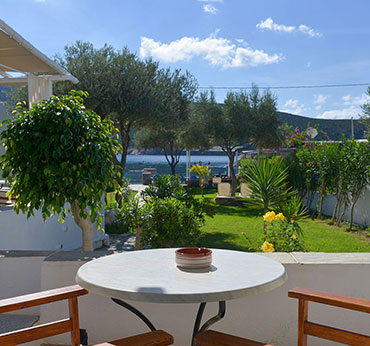 Balcon avec vue mer