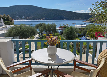 Balcony with sea view